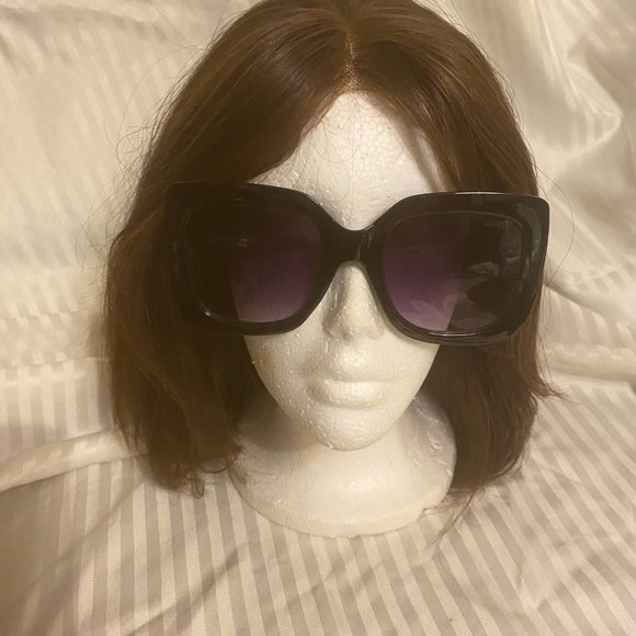 Authentic Oversized Gucci GG0083 Black Sunglasses main image 8